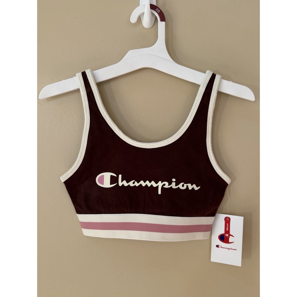 NEW Champion Women's Sports/Activity Bra Top - Ruby Brown Size XS NWT